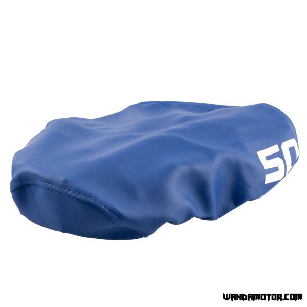 Seat cover Monkey 80-86 blue with rubber band-1